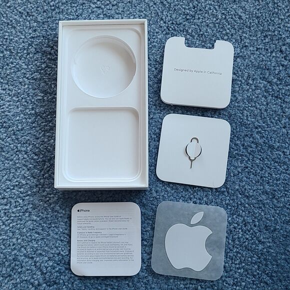 Authentic Replacement BOX ONLY For Apple iPhone 13 - Blue - 128GB - BOX ONLY - Picture 8 of 9